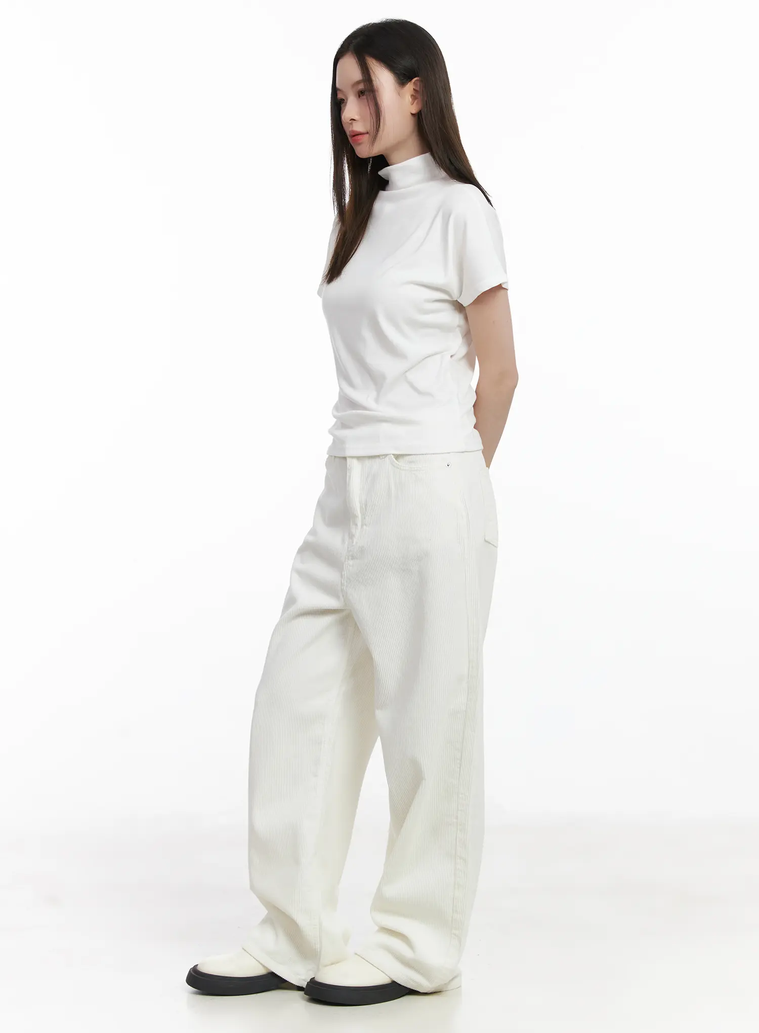 Relaxed-Fit Corduroy Pants CJ507 - Image 6