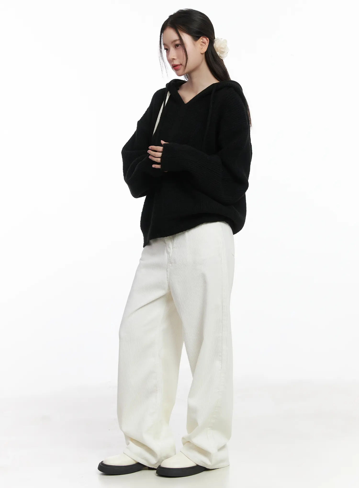 Relaxed-Fit Corduroy Pants CJ507 - Image 8