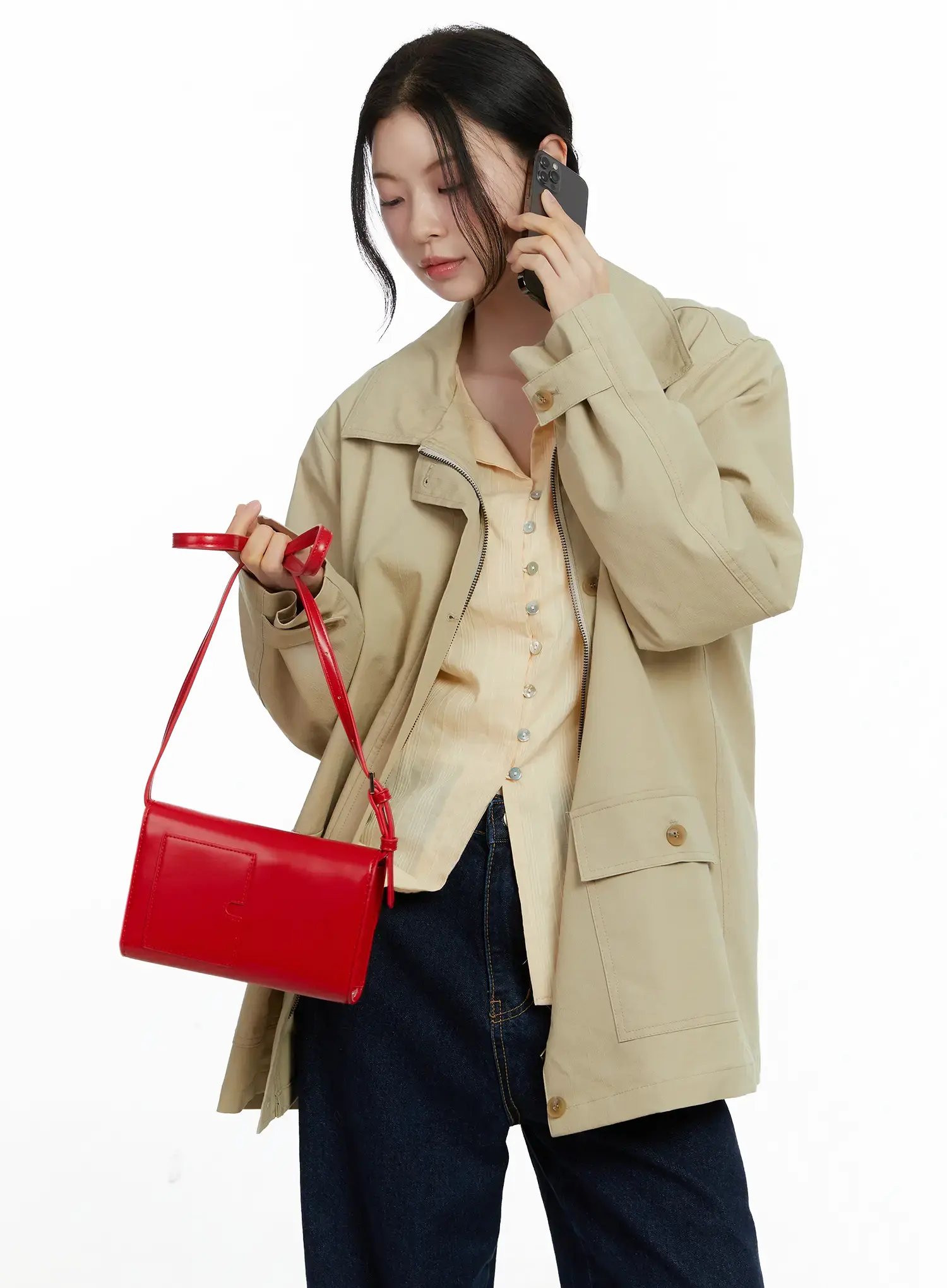 Relaxed Fit Cotton Jacket F502