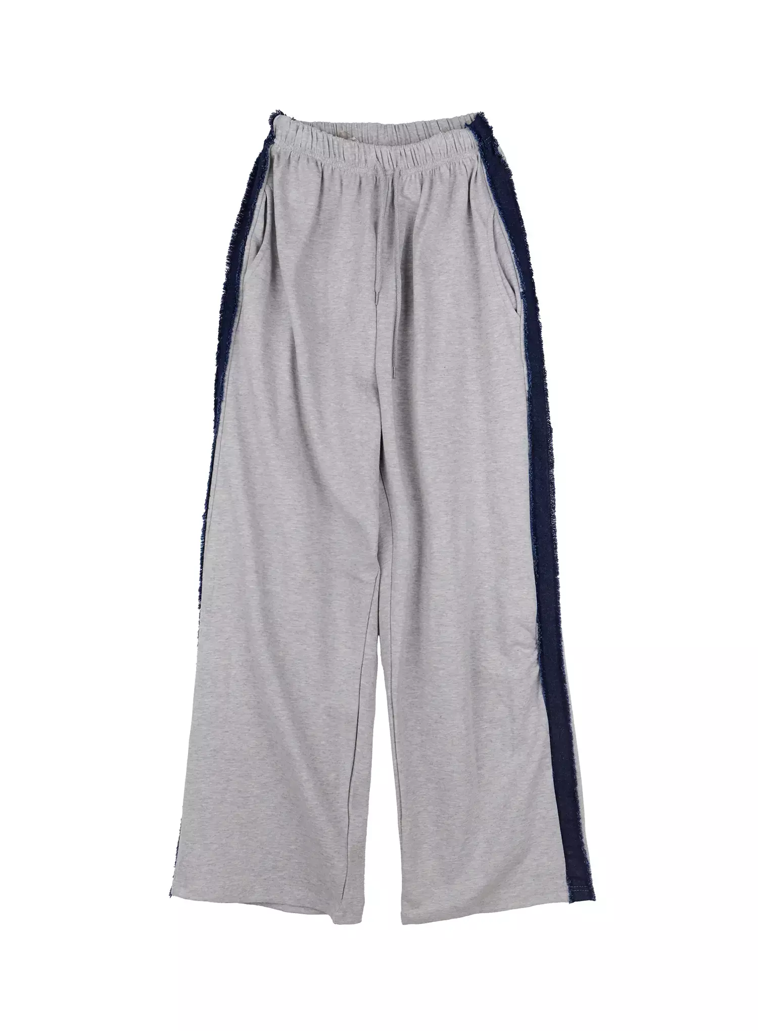 Relaxed-Fit Denim Stripe Sweatpants IO517 - Image 16