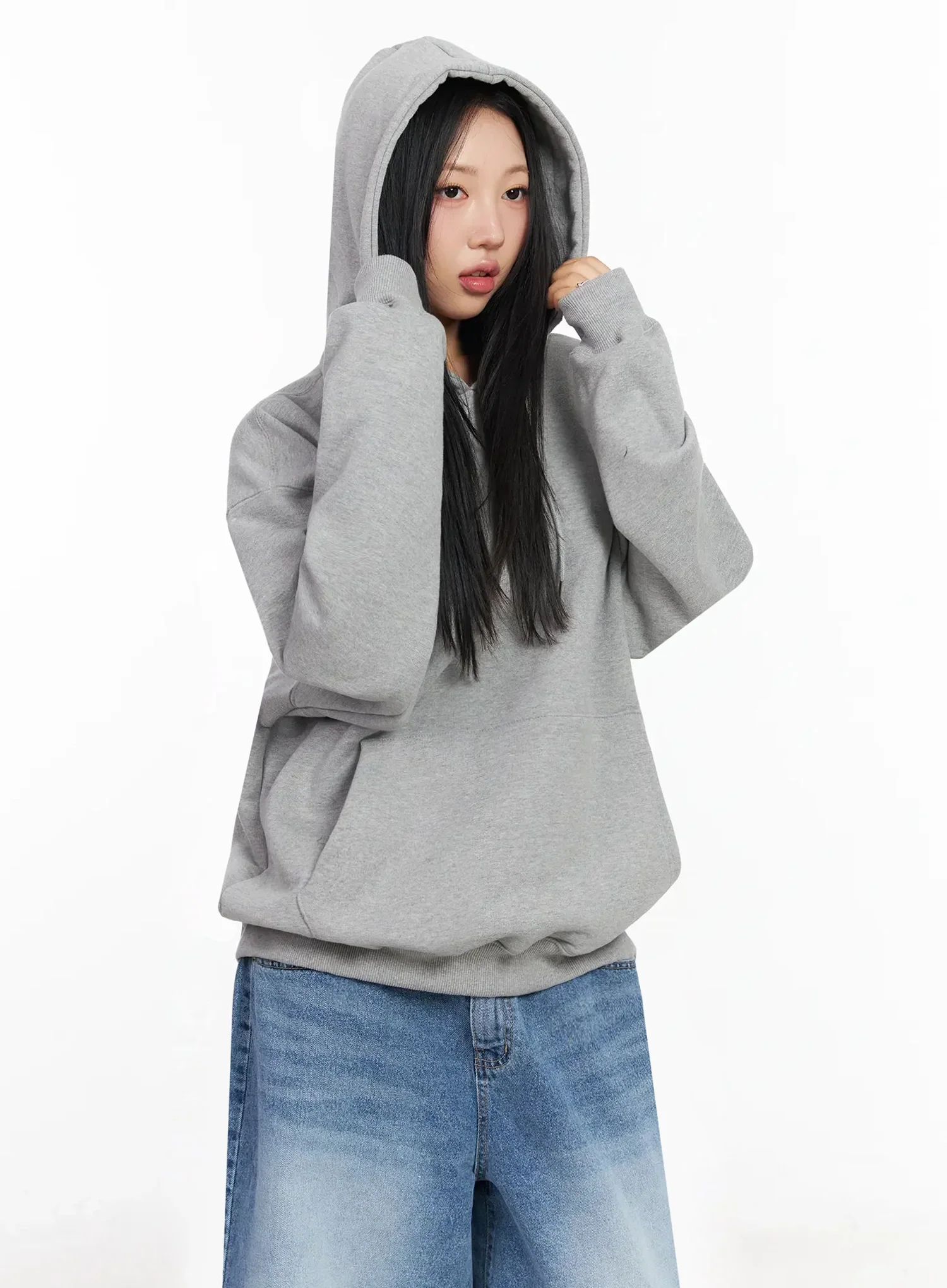 Relaxed-Fit Hoodie IA507 - Image 10