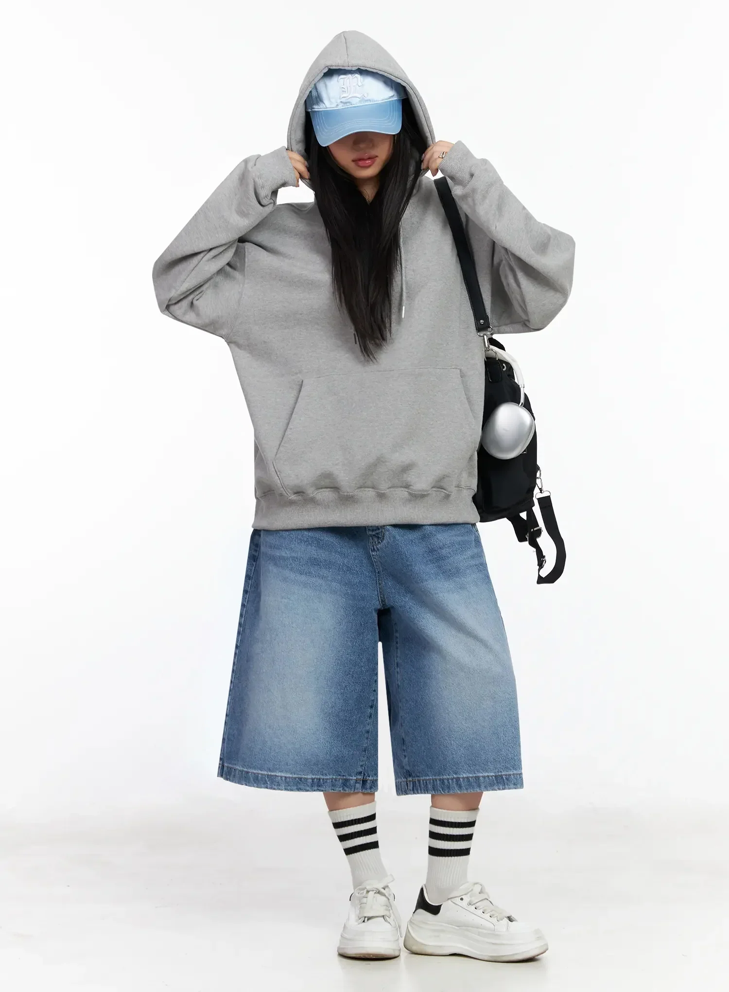 Relaxed-Fit Hoodie IA507 - Image 14