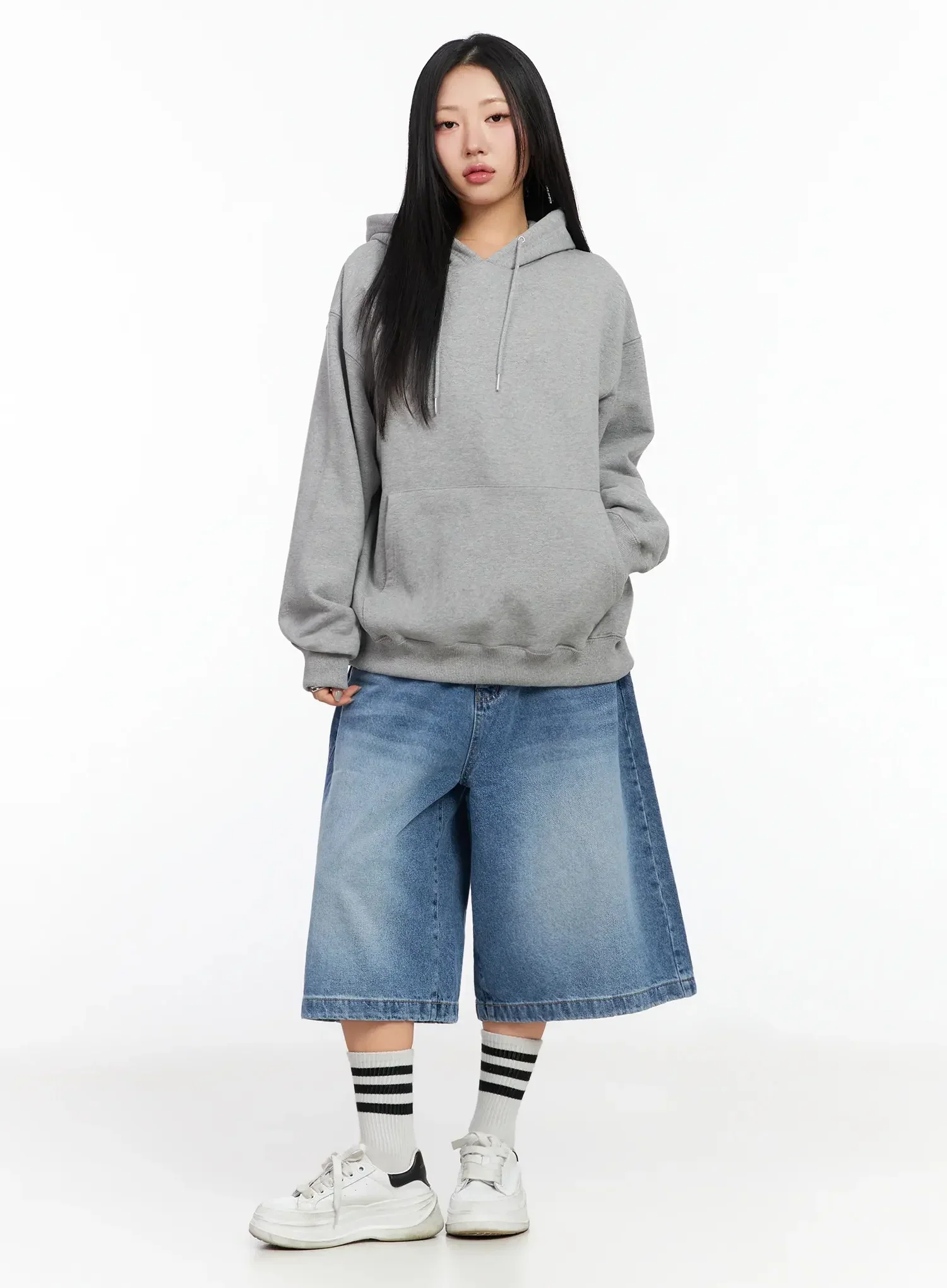 Relaxed-Fit Hoodie IA507 - Image 6