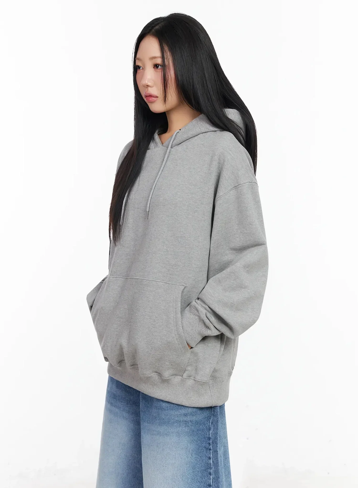Relaxed-Fit Hoodie IA507 - Image 9