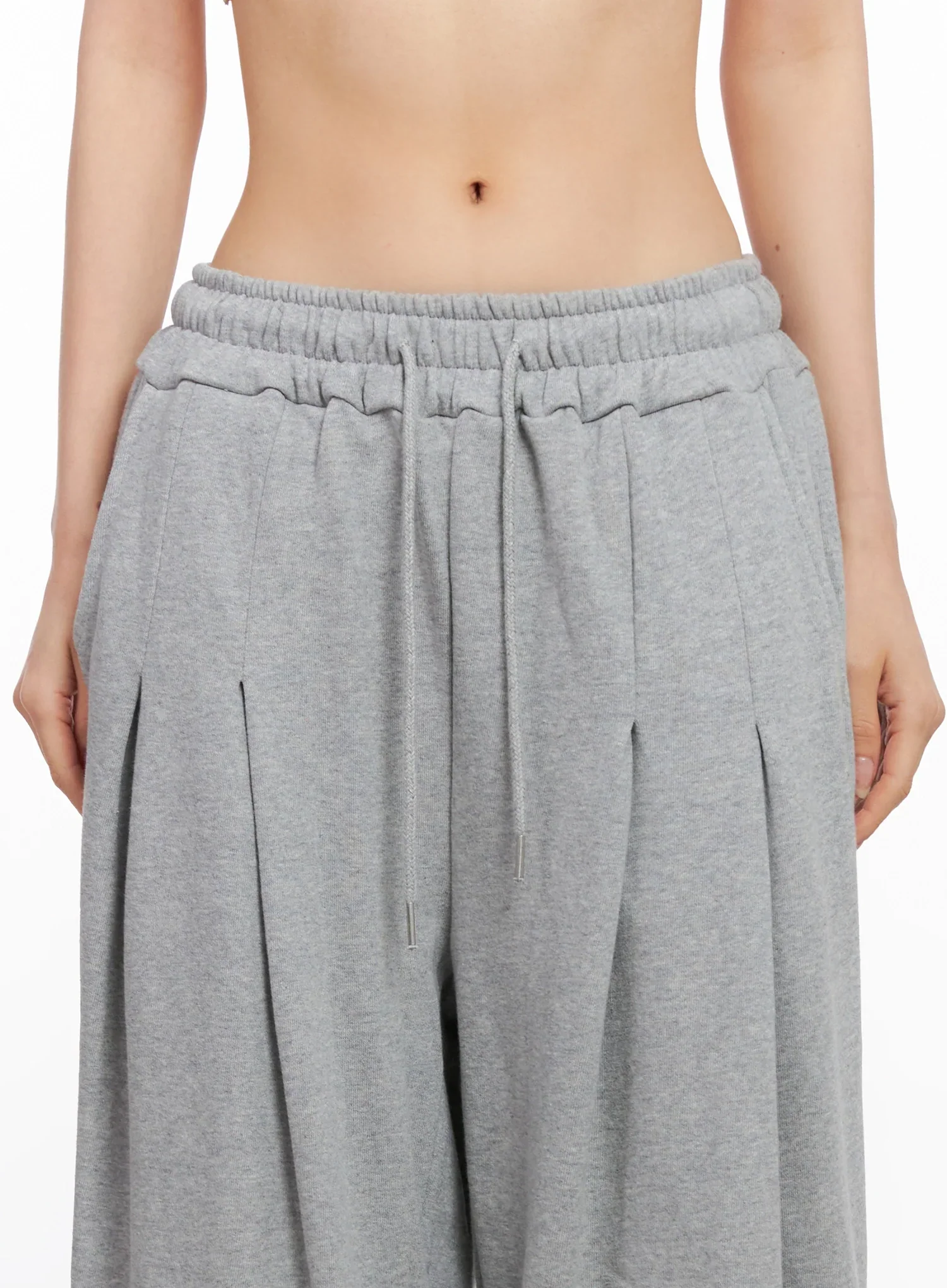 Relaxed-Fit Pintuck Sweatpants IG508 - Image 3