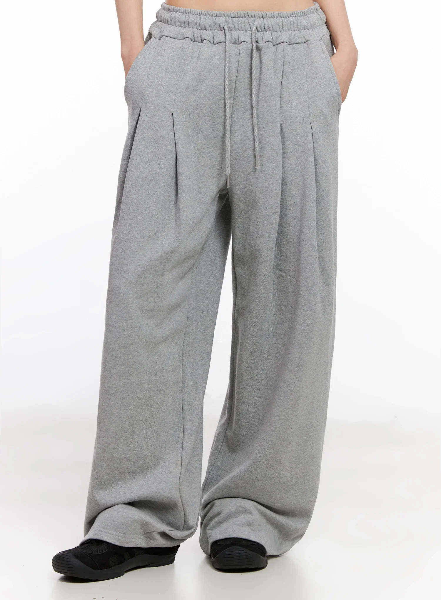 Relaxed-Fit Pintuck Sweatpants IG508 - Image 8