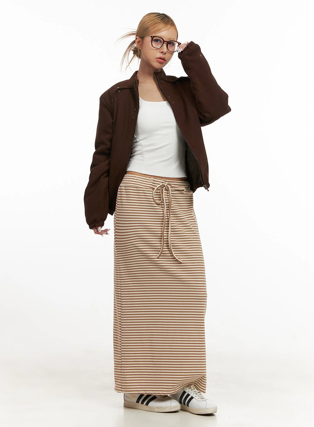 Relaxed-Fit Suede Jacket CJ508 - Image 2