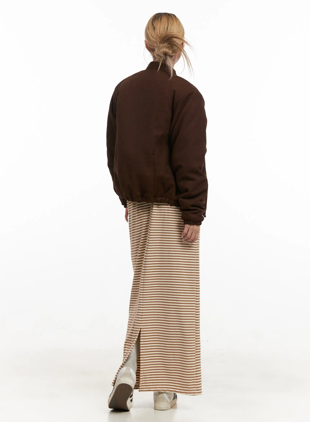 Relaxed-Fit Suede Jacket CJ508 - Image 4