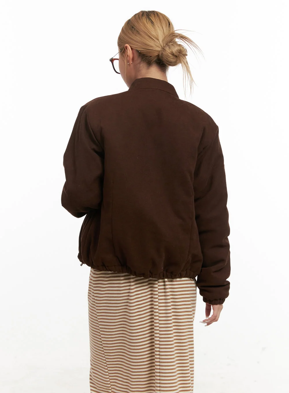 Relaxed-Fit Suede Jacket CJ508 - Image 6