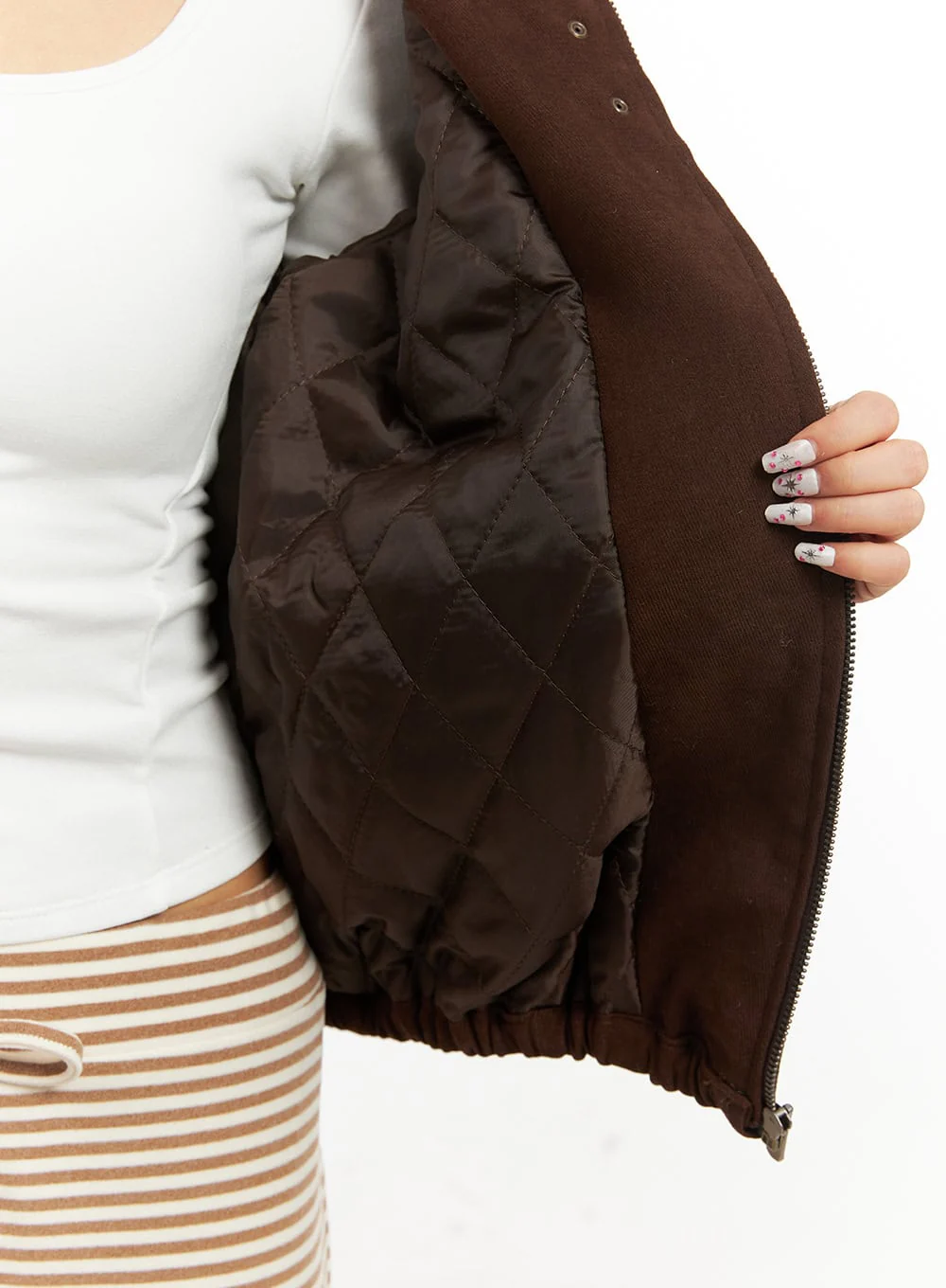 Relaxed-Fit Suede Jacket CJ508 - Image 7