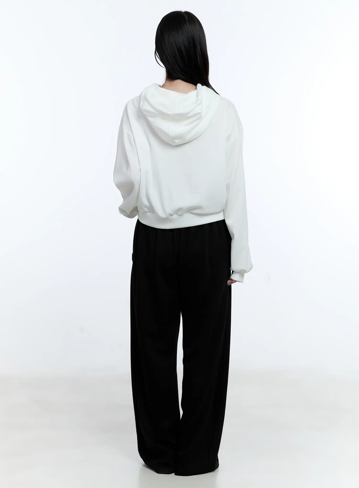 Relaxed-Fit Wide-Leg Sweatpants CG514 - Image 4