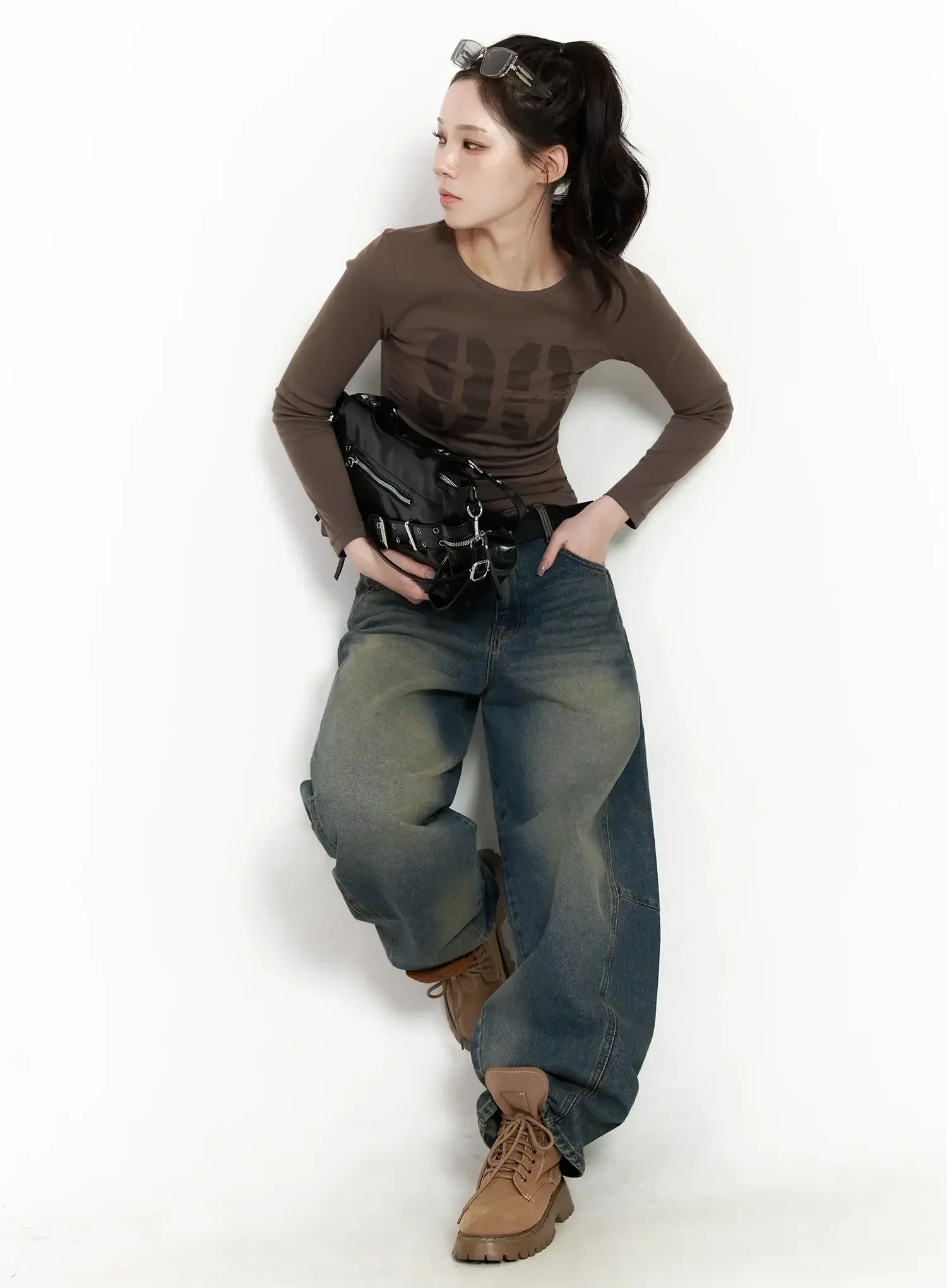 Retro Style Graphic Long Sleeve Top IF502 - Image 11