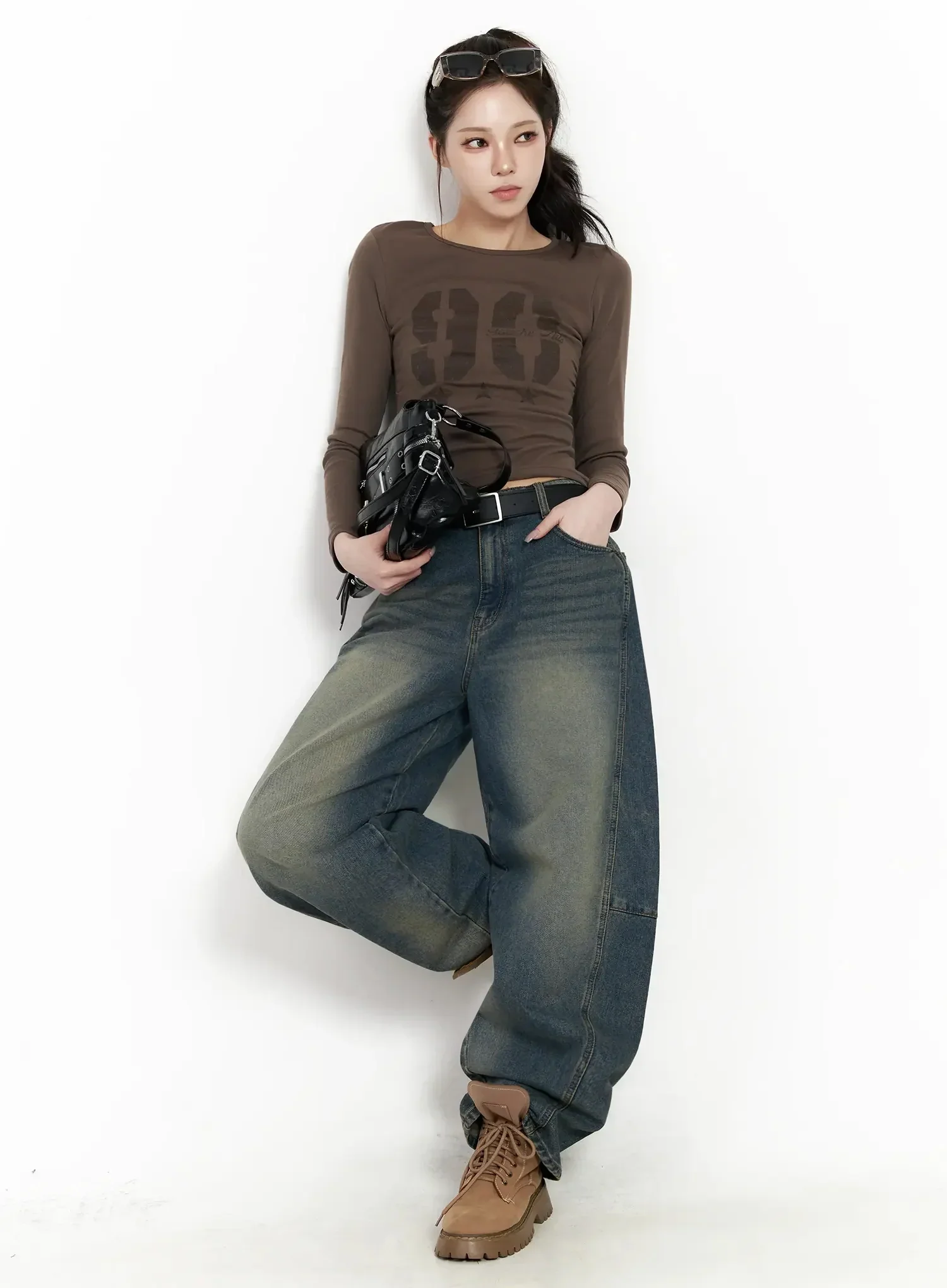 Retro Style Graphic Long Sleeve Top IF502 - Image 5