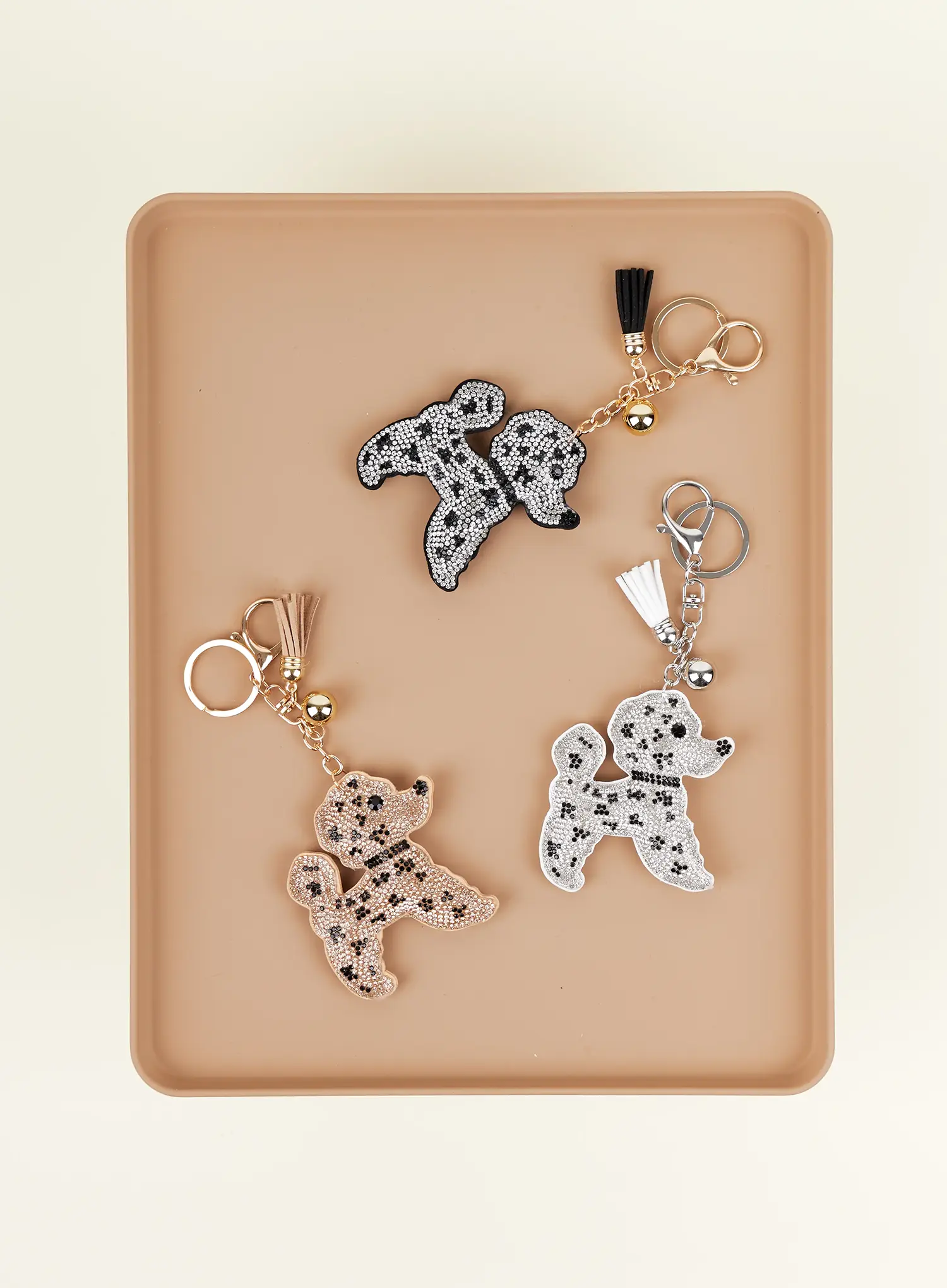 Rhinestone Character Keychain IA524