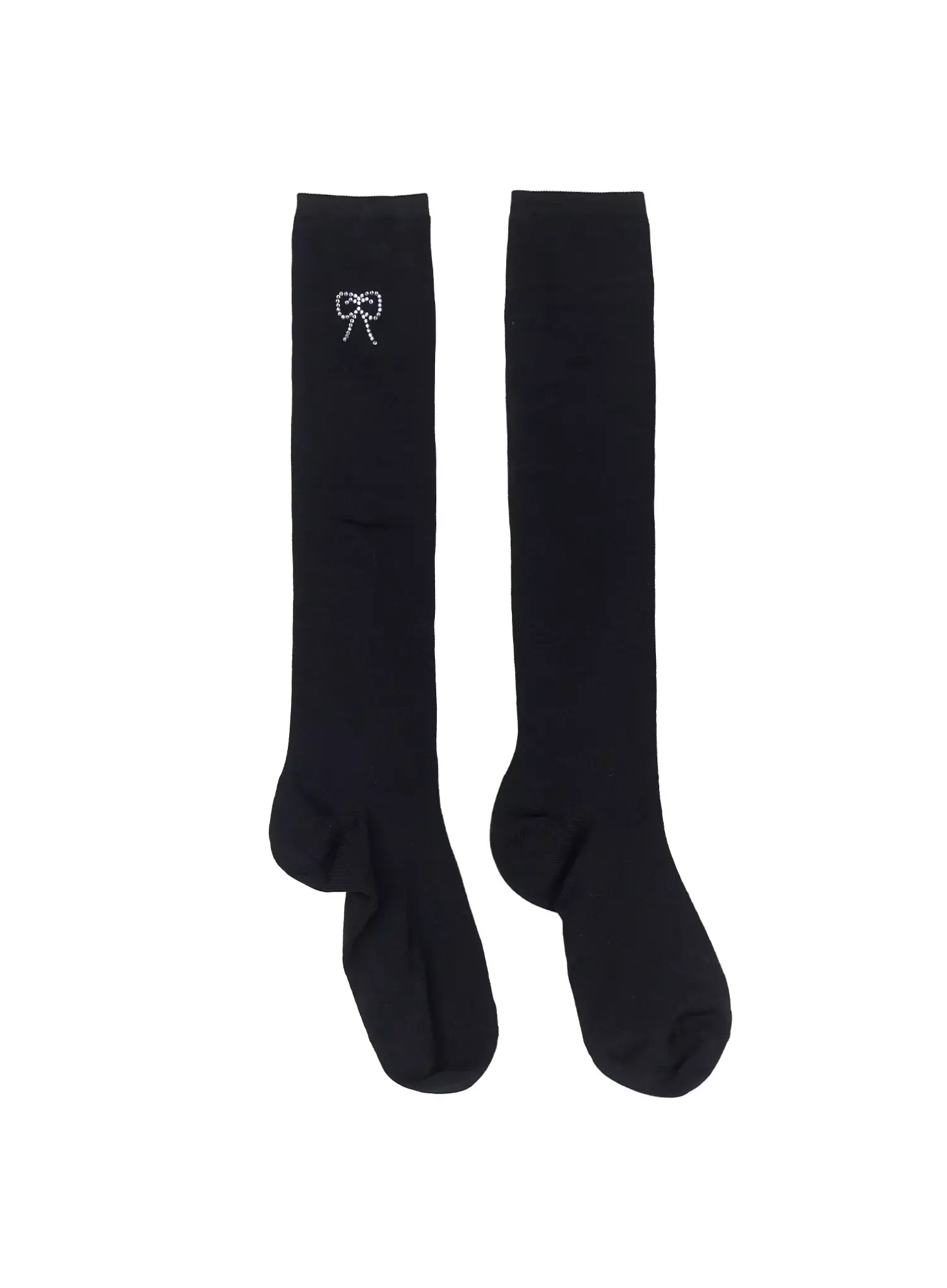 Rhinestone Heart Knee-High Socks IL531 - Image 12