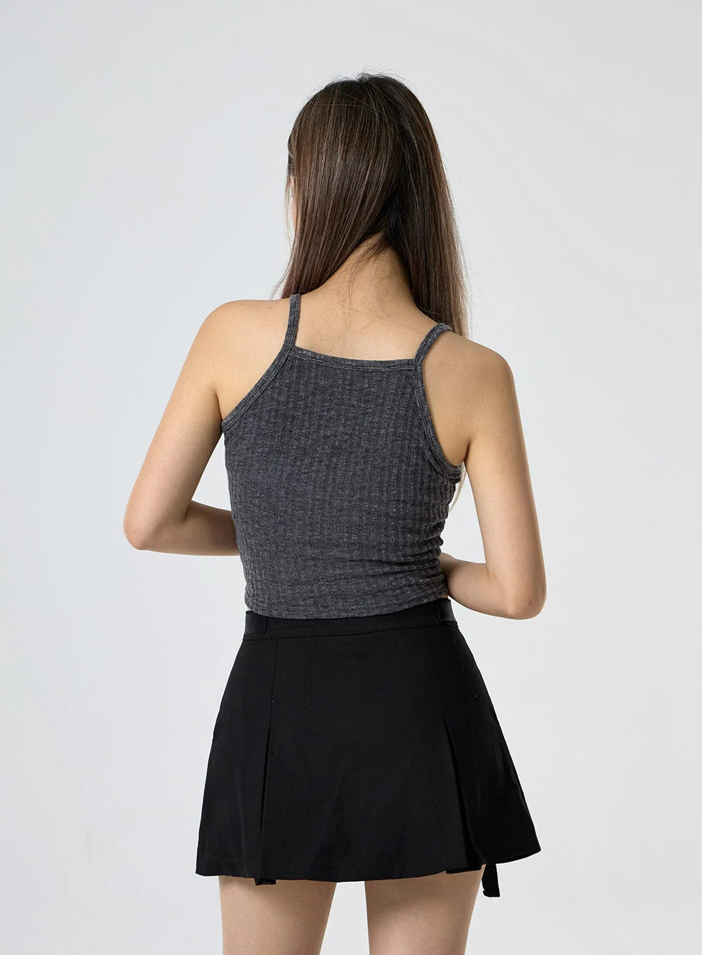 Ribbed Halter Neck Sleeveless Top CG25 - Image 5