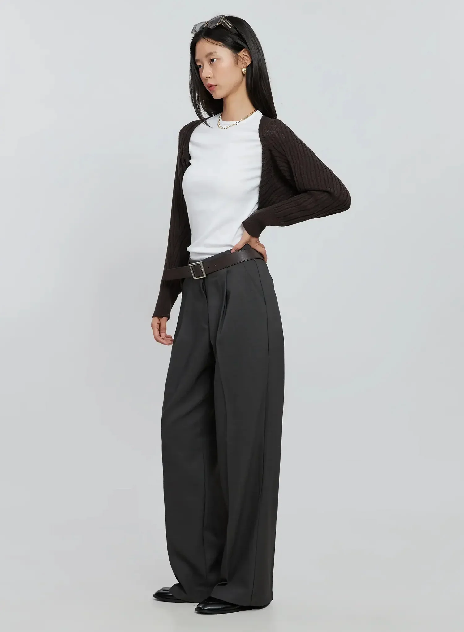 Ribbed Knit Bolero IN507 - Image 15