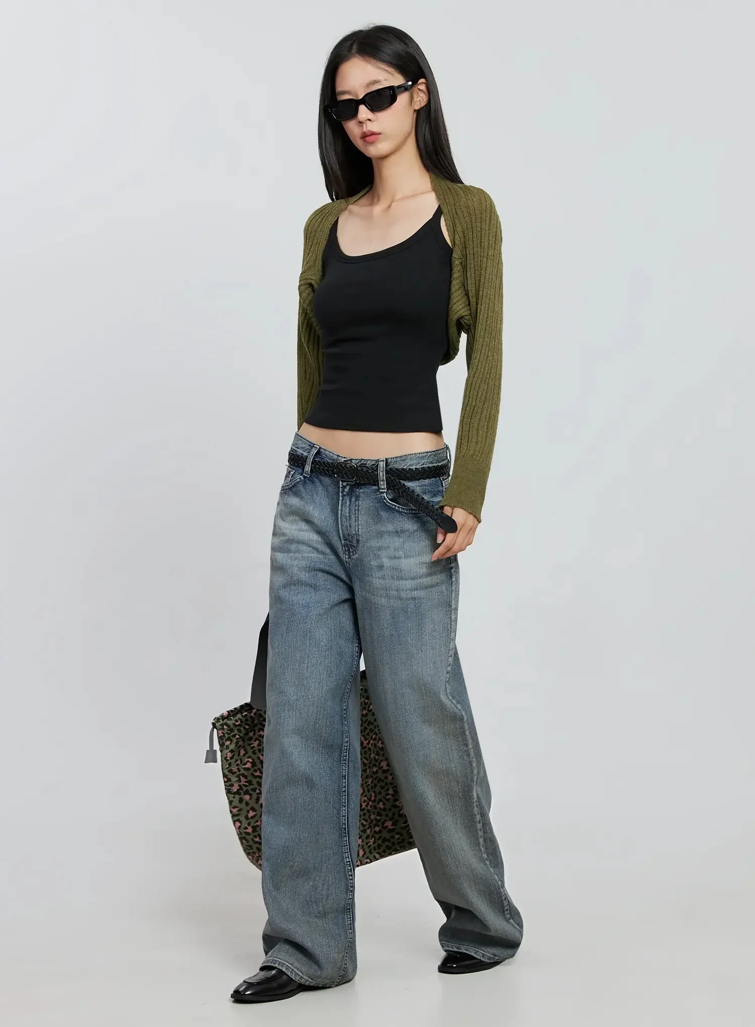 Ribbed Knit Bolero IN507 - Image 17