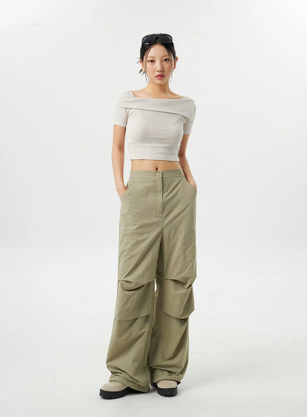 Ribbed Knit Top CY315 - Image 3