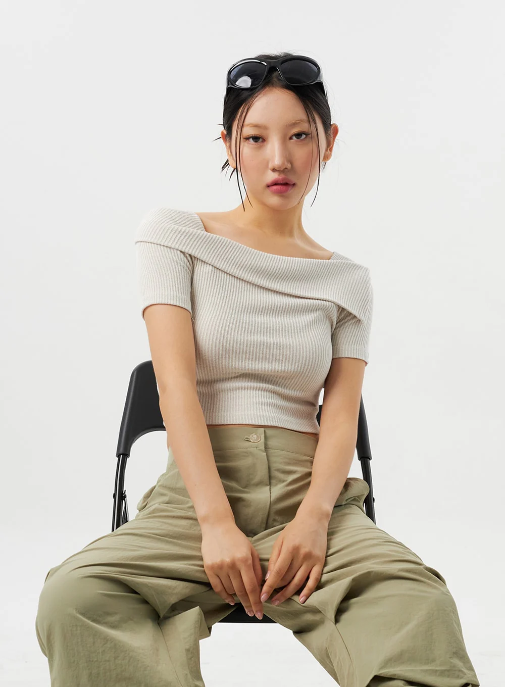 Ribbed Knit Top CY315 - Image 4