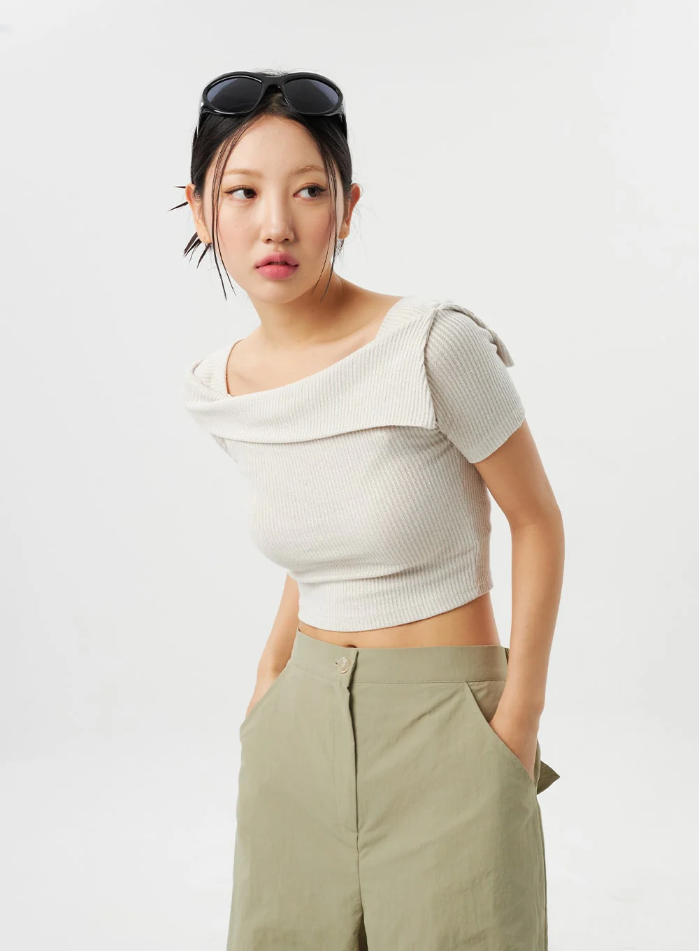 Ribbed Knit Top CY315 - Image 6