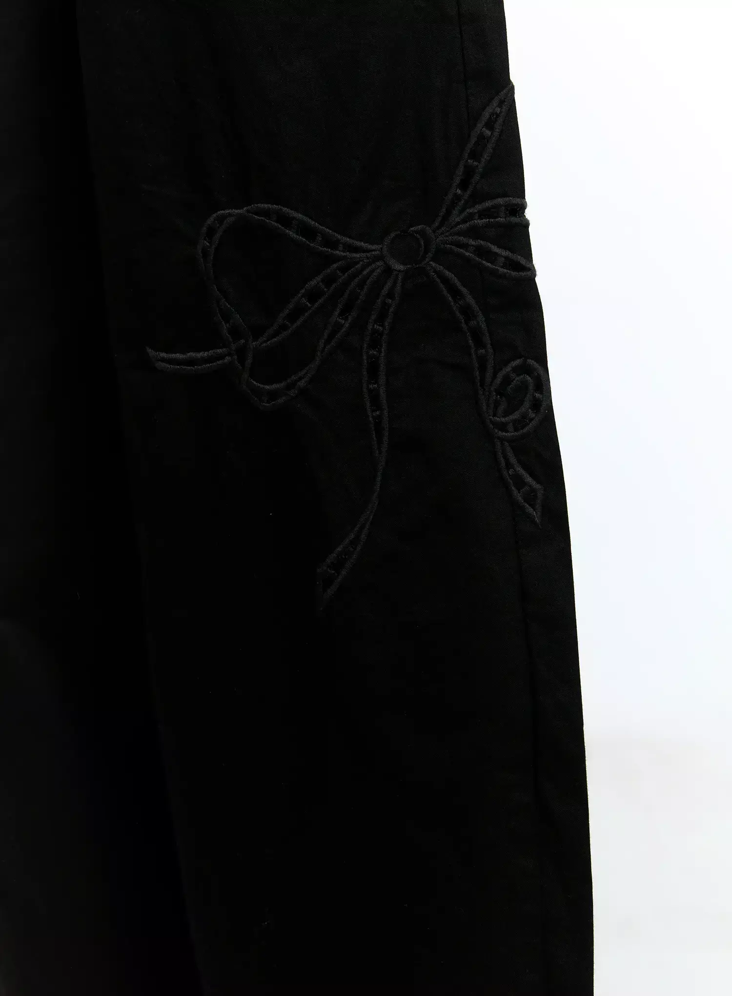 Ribbon Detail Baggy Pants IU523 - Image 3