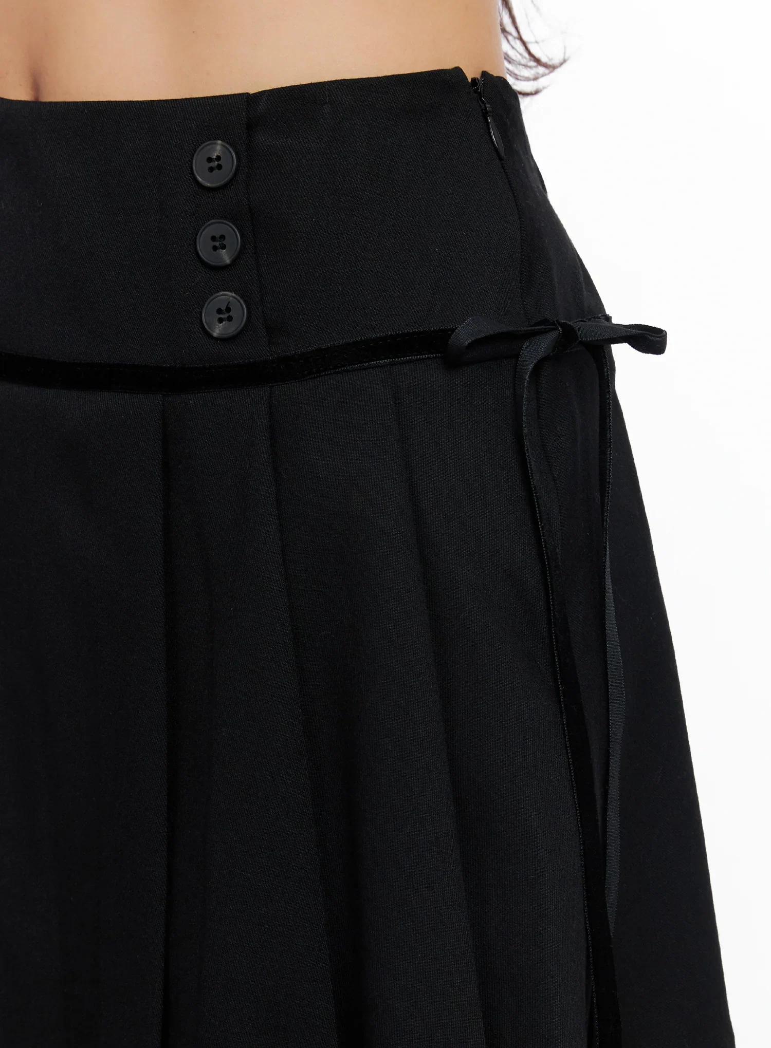 Ribbon Detail Mini Skirt CO515 - Image 3