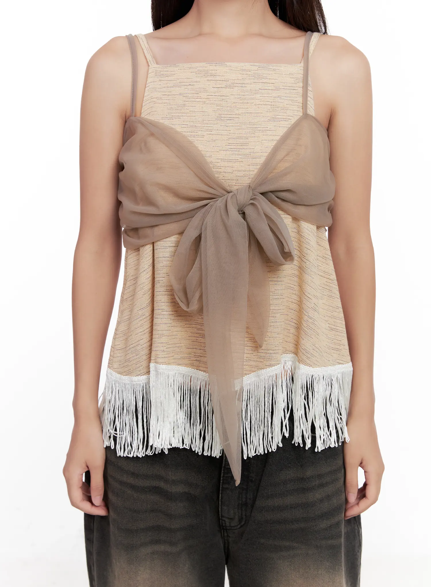 Ribbon Frill Top CL521 - Image 10