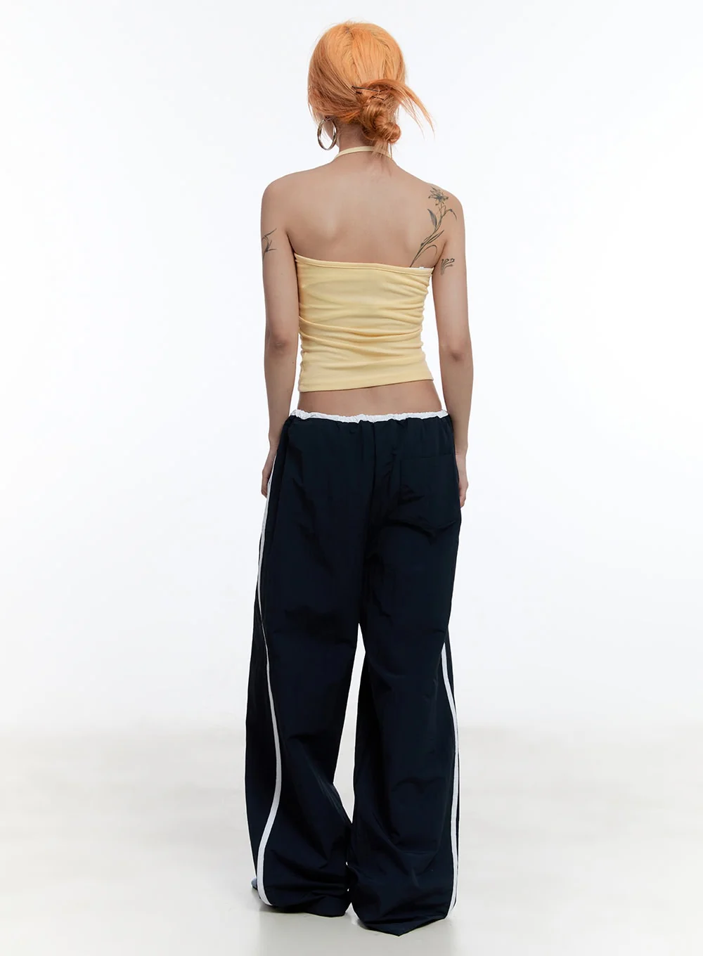 Ribbon Halter Crop Top CU502 - Image 5