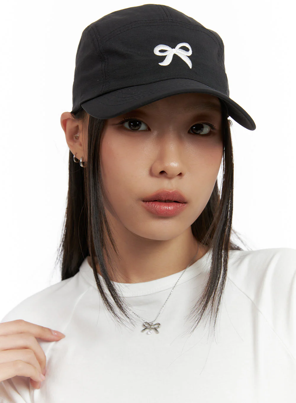 Ribbon Necklace IL417 - Image 2