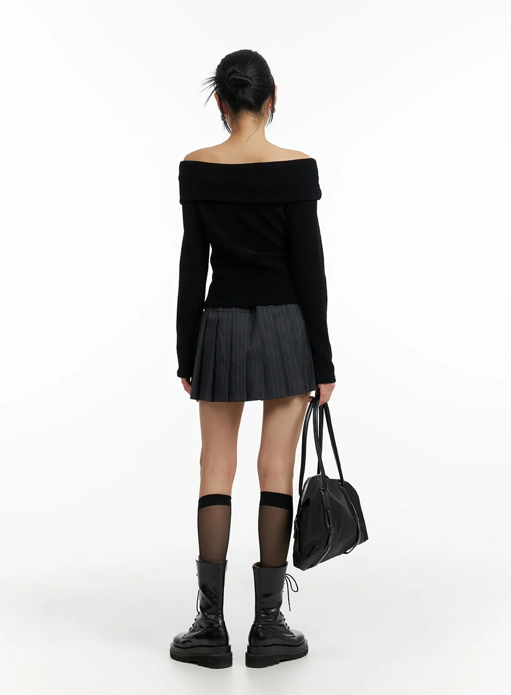 Ribbon Off-Shoulder Top IF402 - Image 6