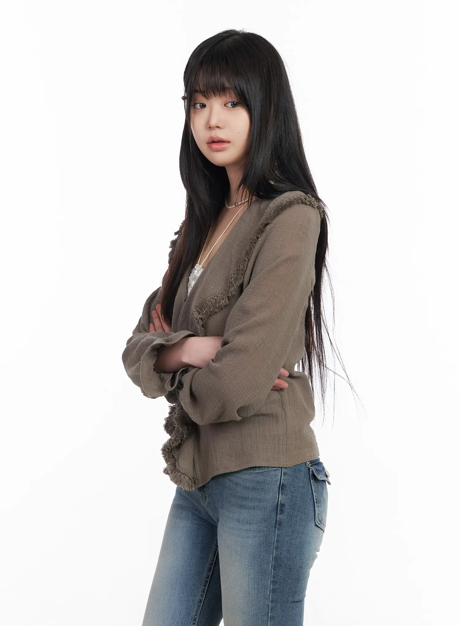 Romantic Ruffle Trimmed Blouse CM513 - Image 6