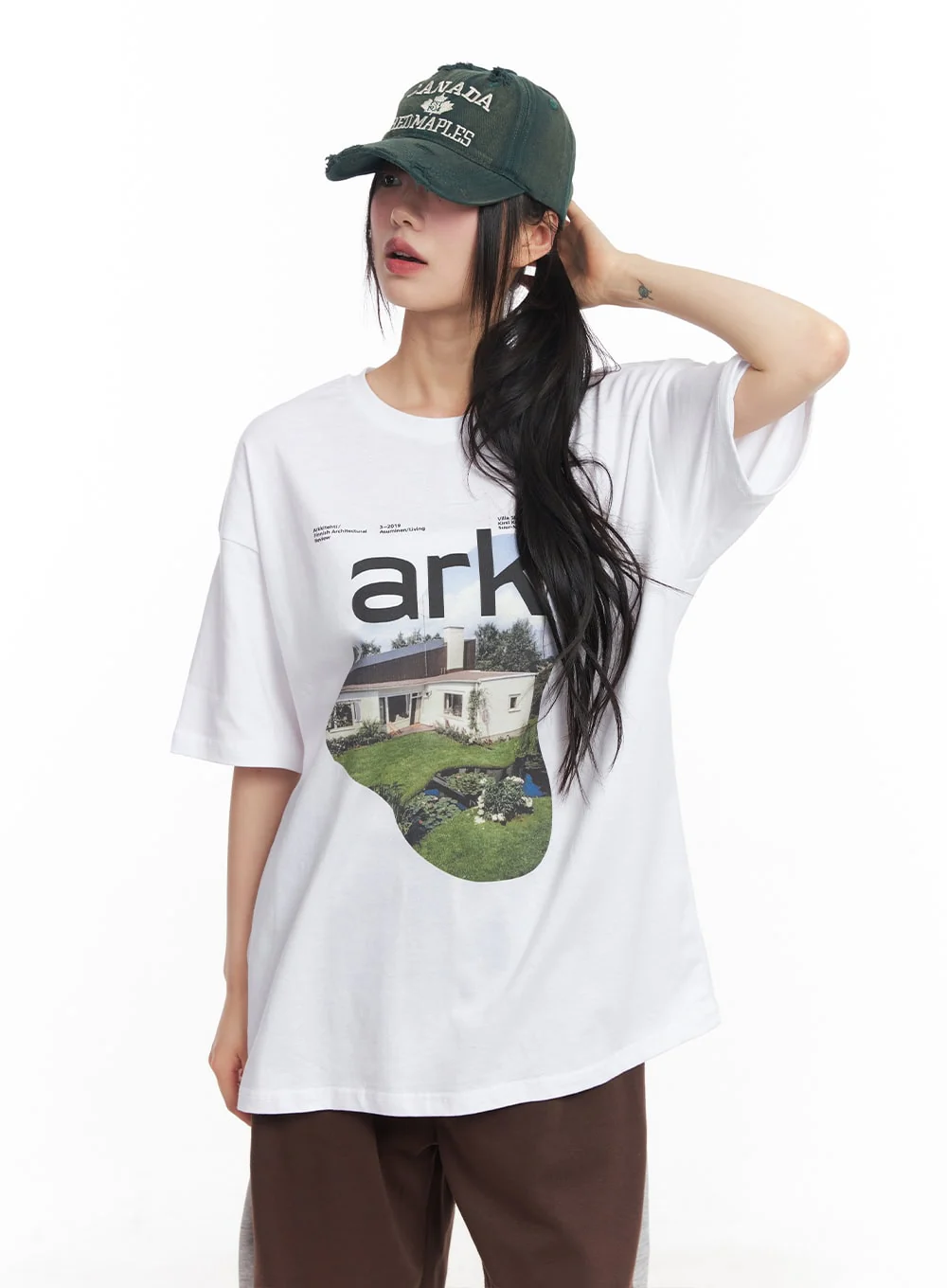 Round-Neck Graphic Tee CY512 - Image 5