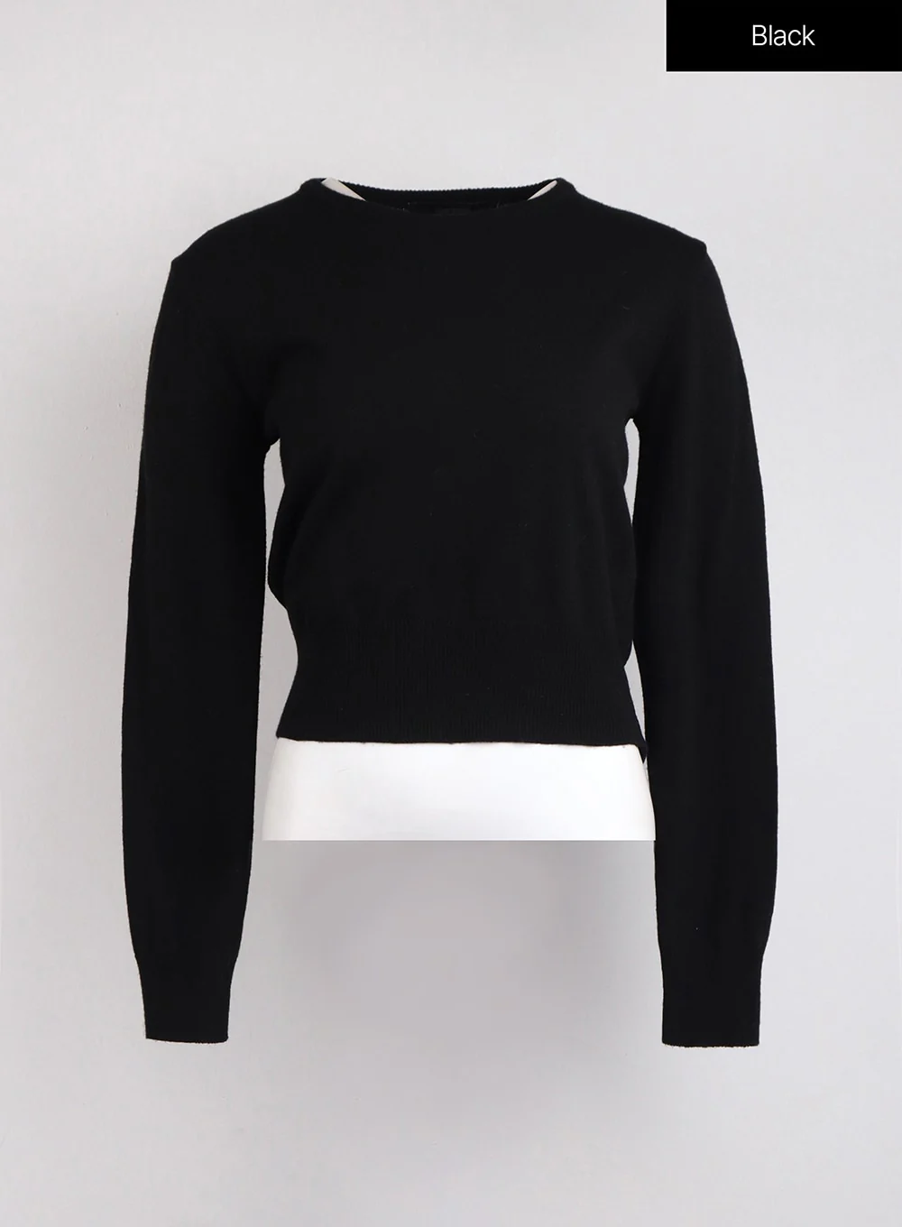Round Neck Knit Top OJ422 - Image 11