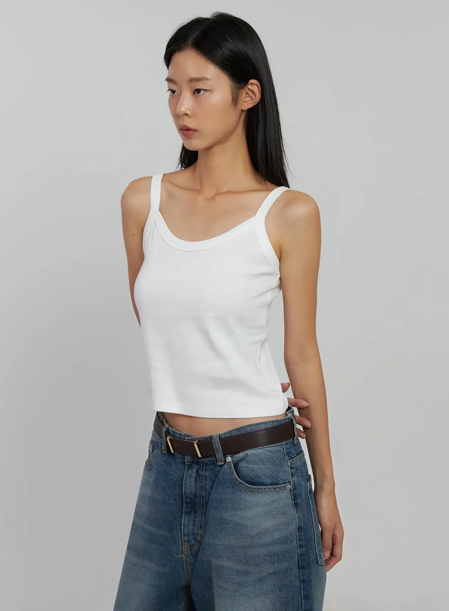 Round Neck Tank Top IJ508 - Image 4