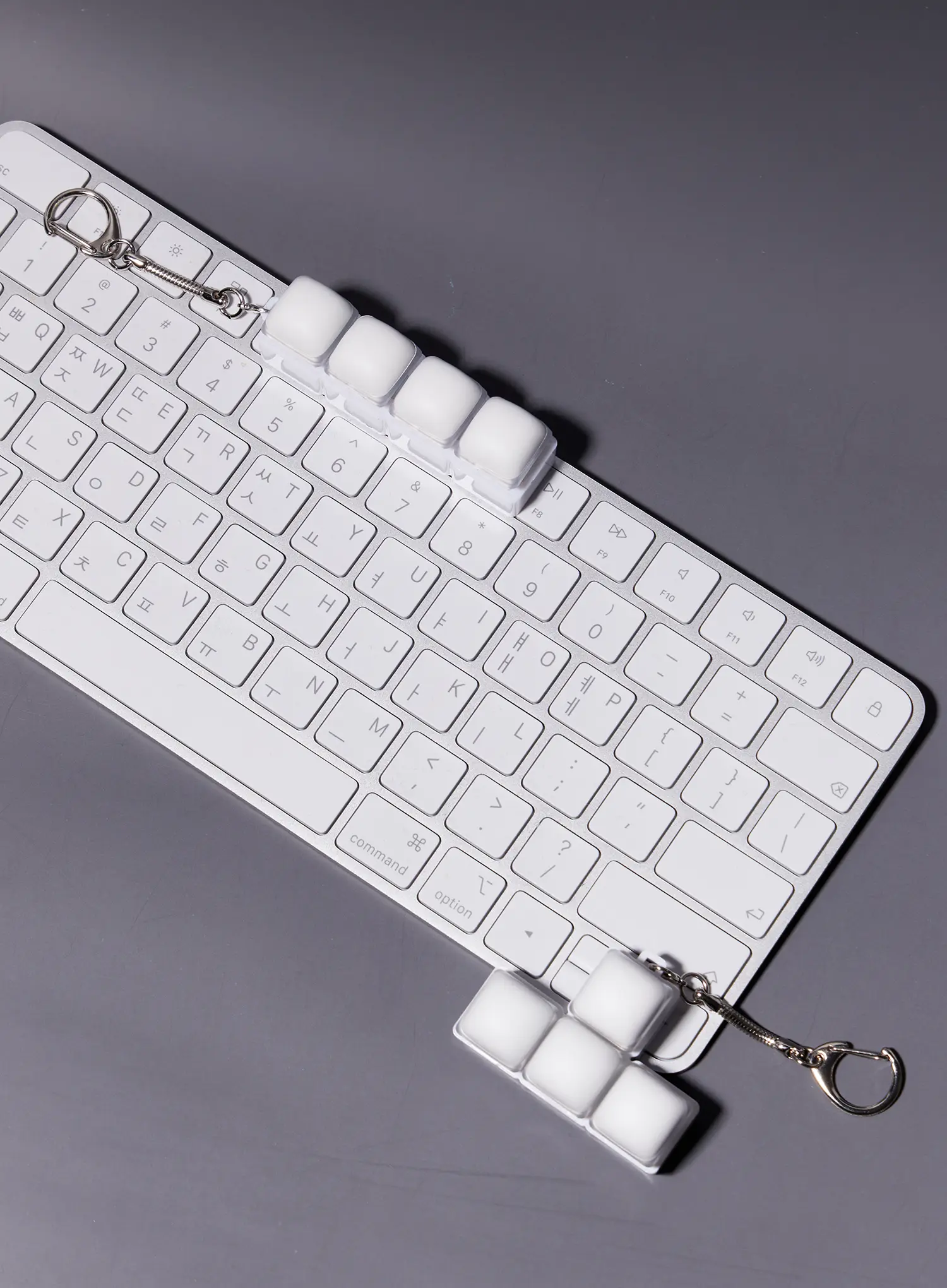 Rounded Pebble Keycap Keyring IM527 - Image 6