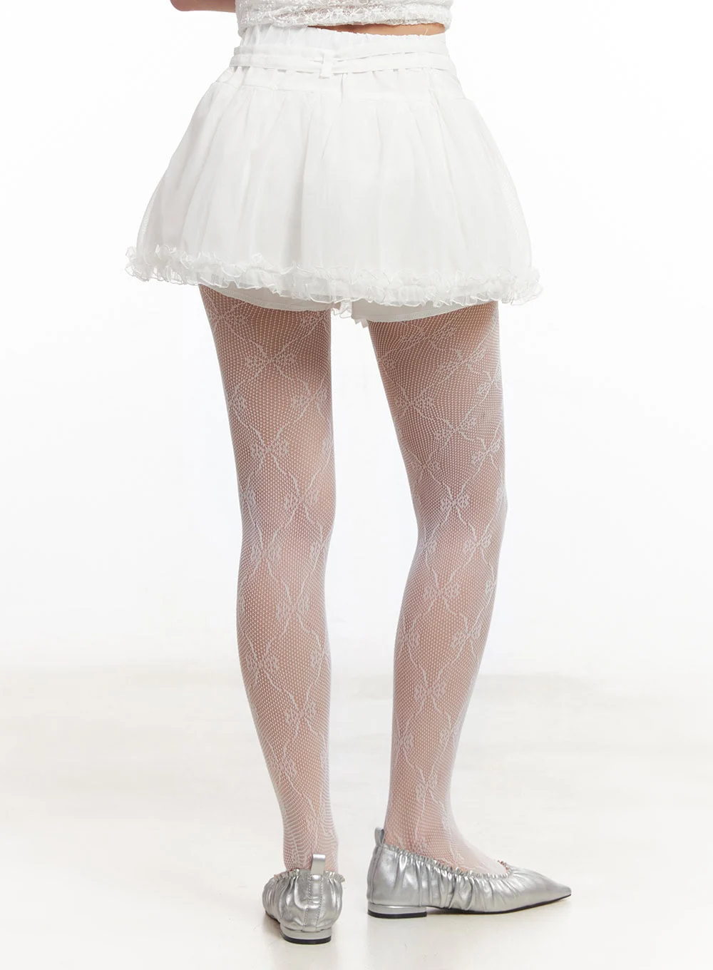 Royal Lace Frill Mini Skirt IM528 - Image 11