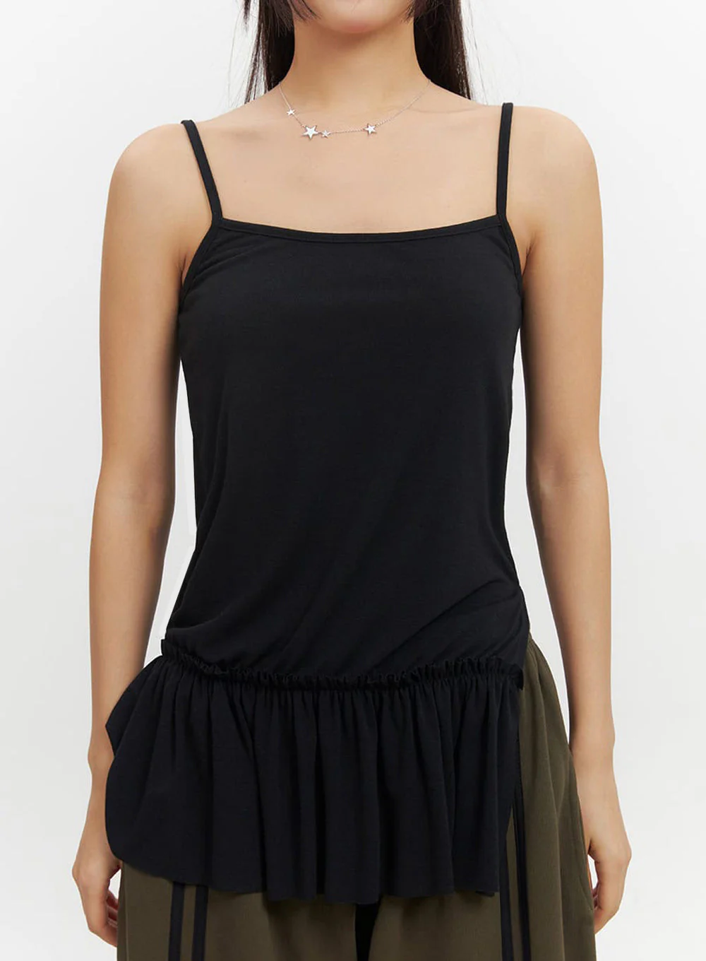 Ruffle Layered Camisole Top IF510 - Image 4