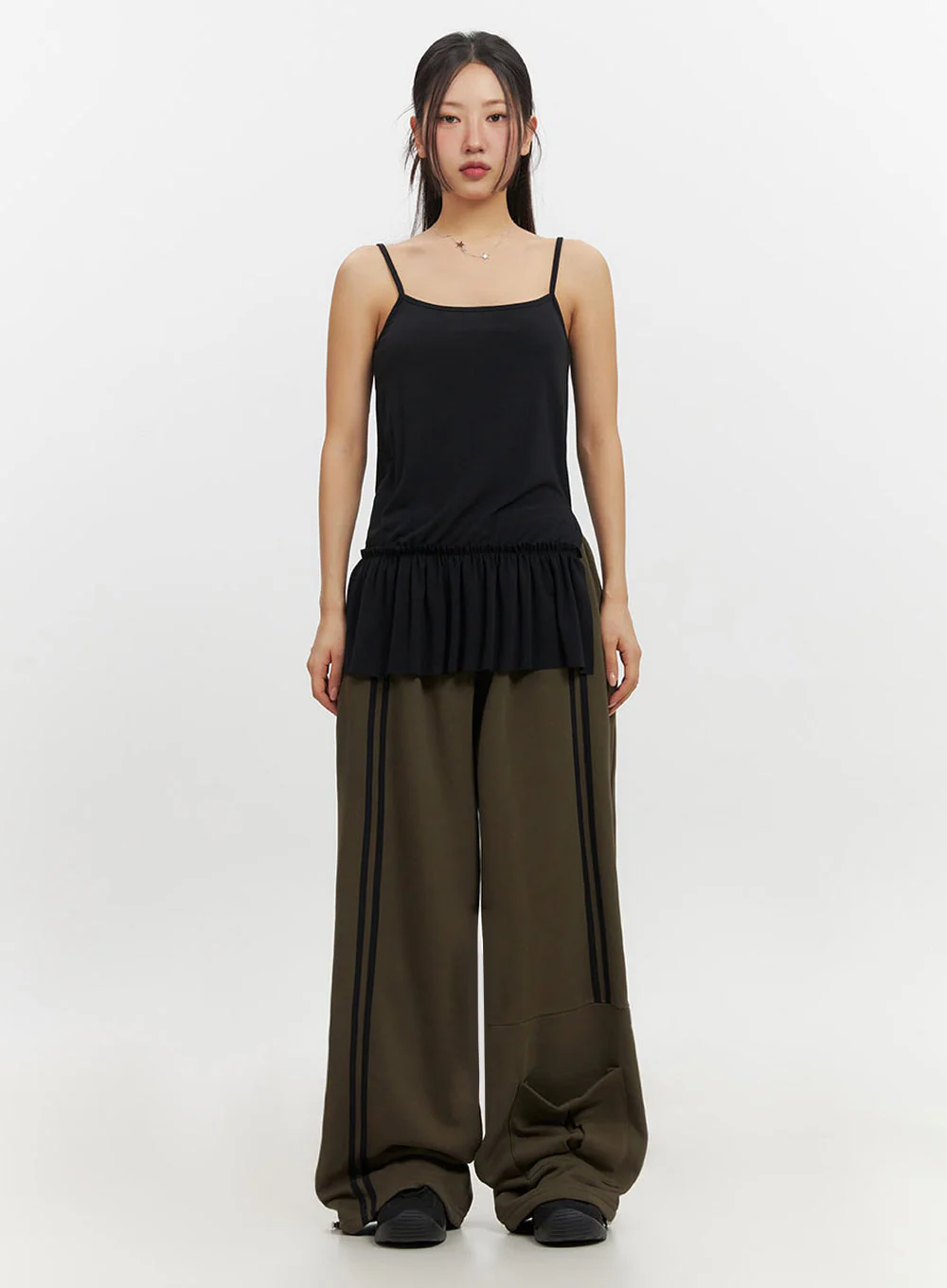 Ruffle Layered Camisole Top IF510 - Image 5