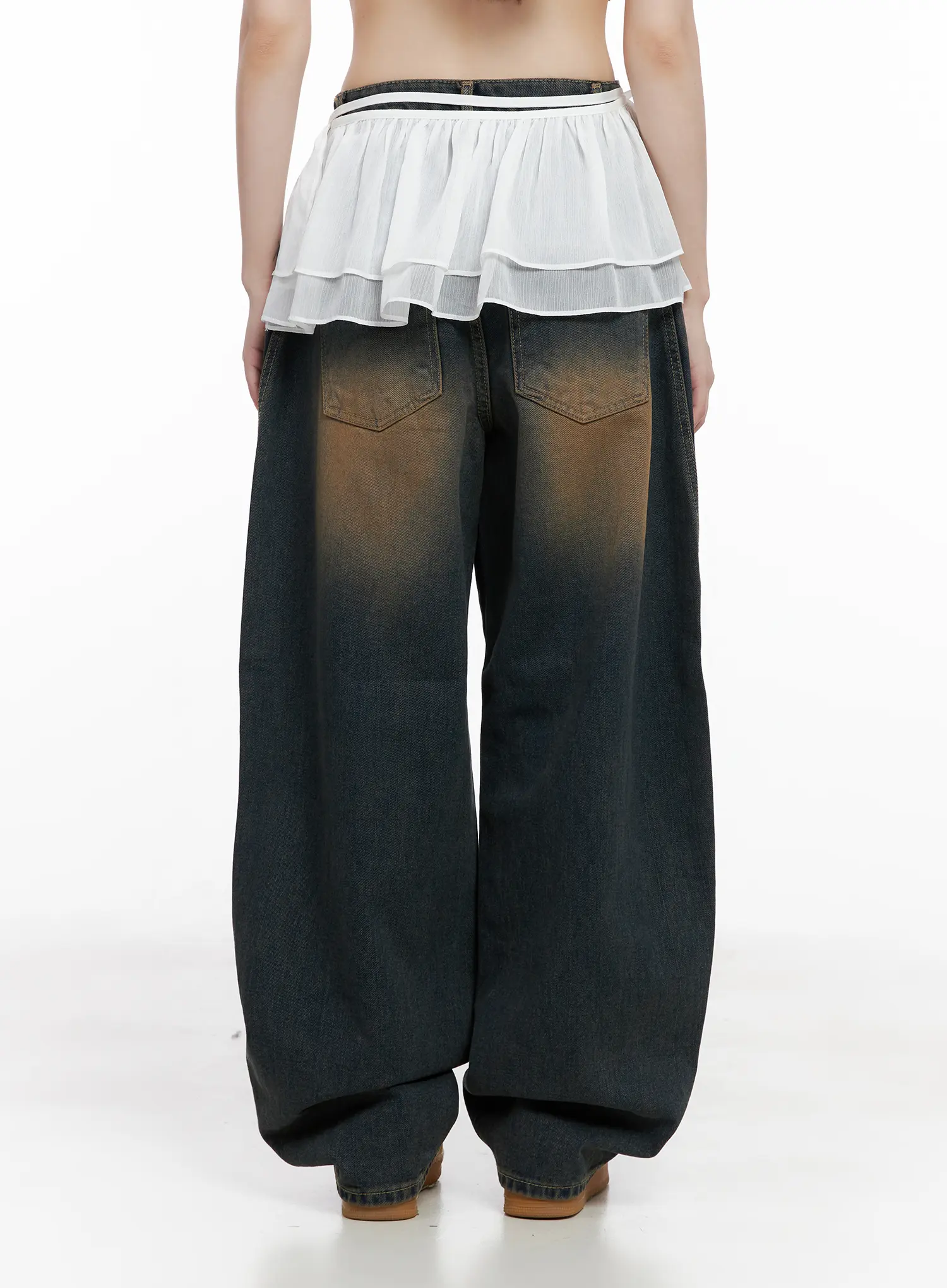 Ruffle Layered Mini Skirt CG519 - Image 6