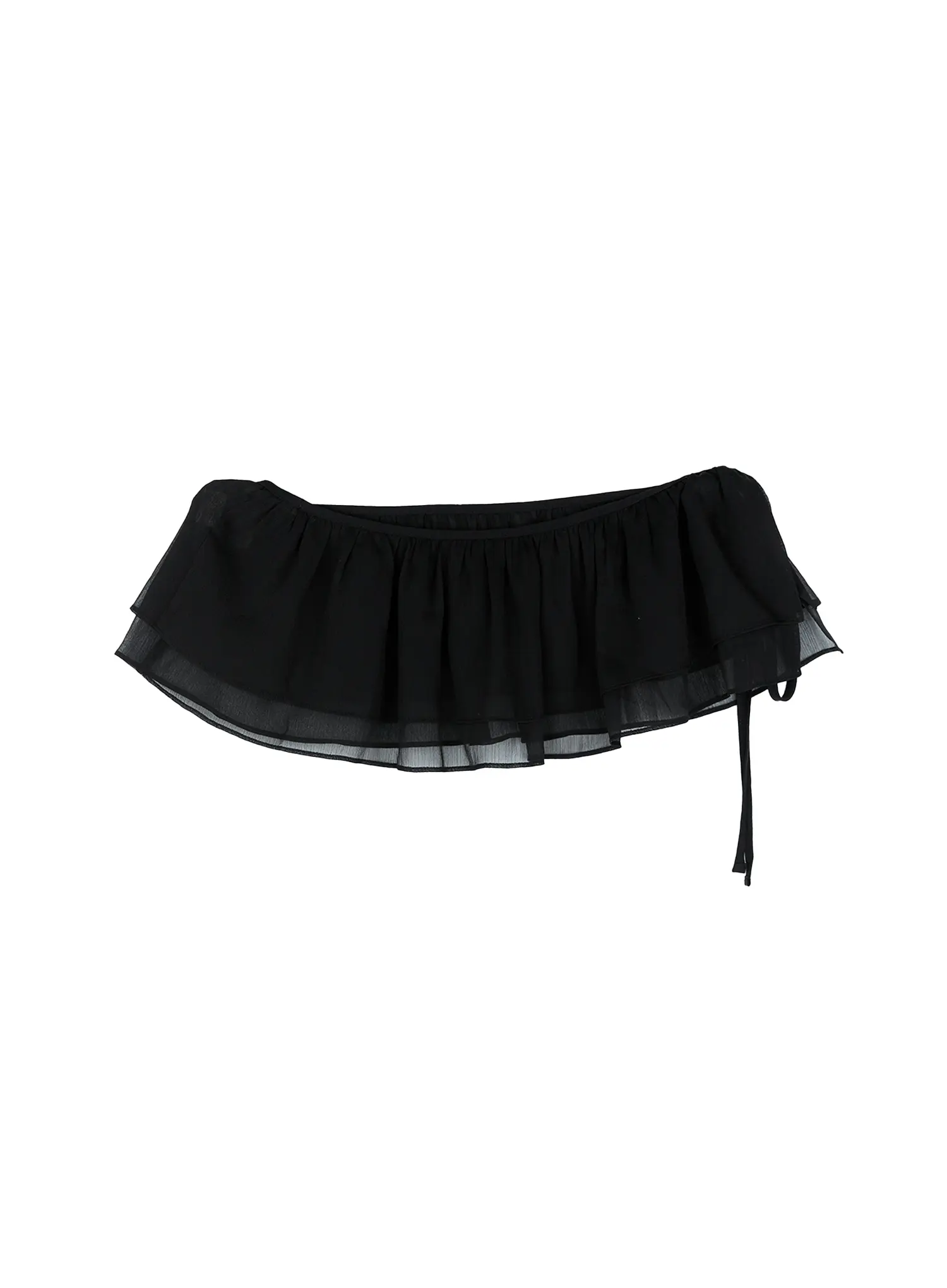 Ruffle Layered Mini Skirt CG519 - Image 7