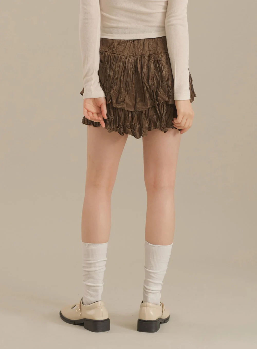 Ruffle Tier Mini Skirt J17 - Image 6