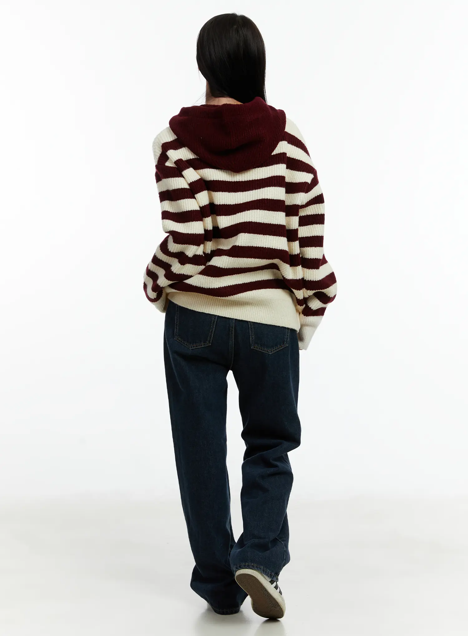 Rylee Fleece-Lined Wide-Leg Jeans CD523 - Image 6