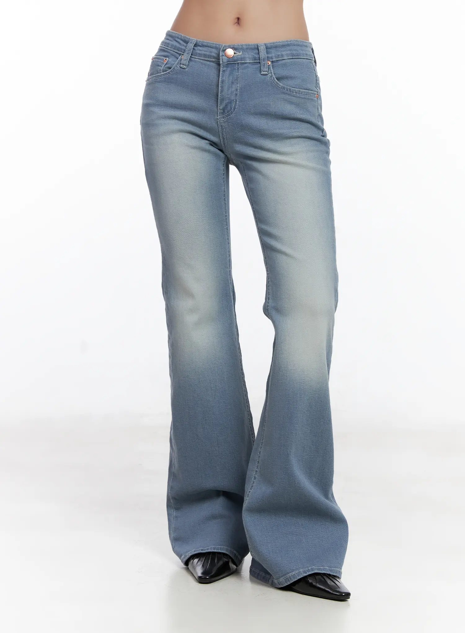 Sabi Double Washed Bootcut Jeans CF503 - Image 2