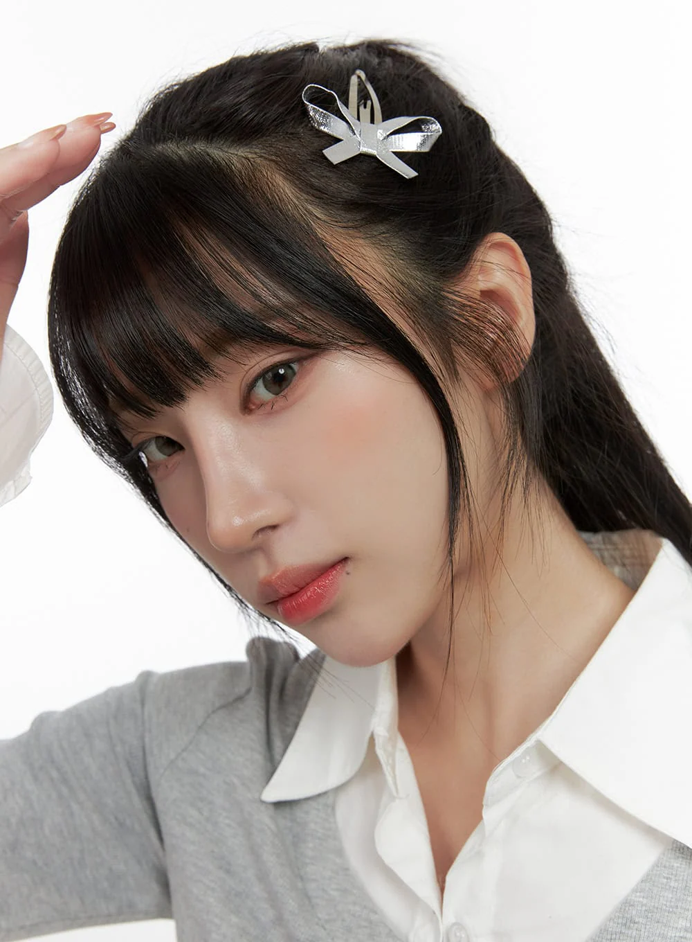 Sally Ribbon Hair Pin IS413 - Image 3