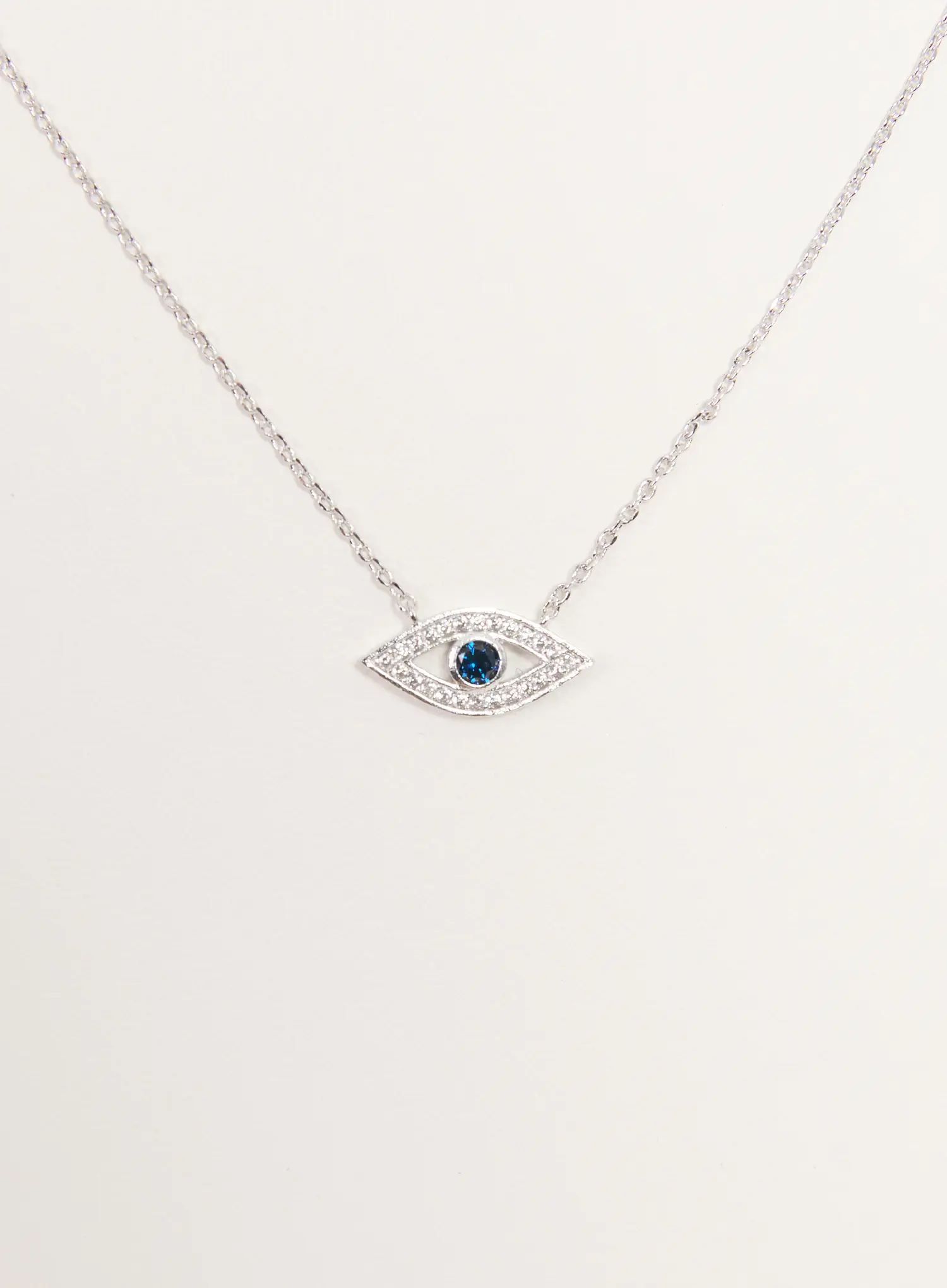 Sapphire Gaze Necklace IS517 - Image 6