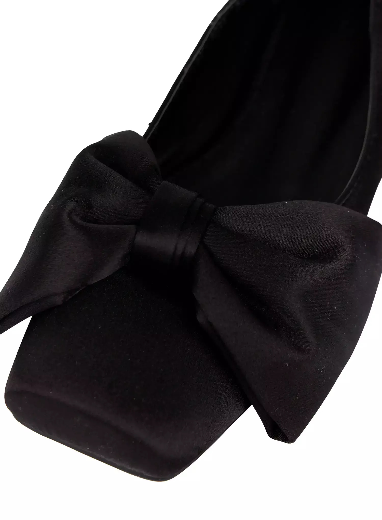 Satin Bow Ballet Flats IM502 - Image 12