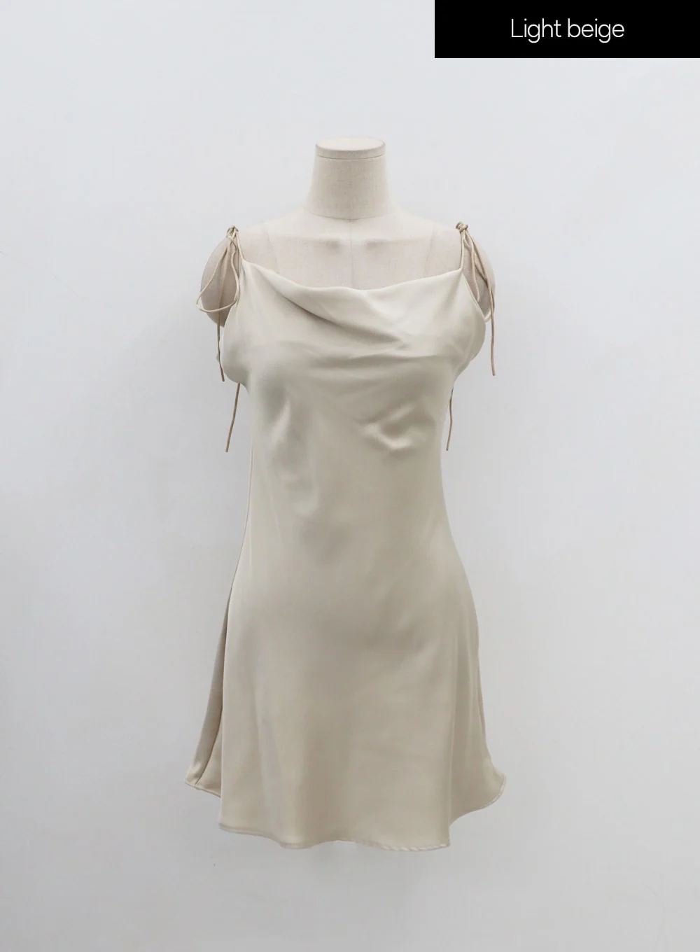 Satin Lingerie Style Mini Dress IN08 - Image 19