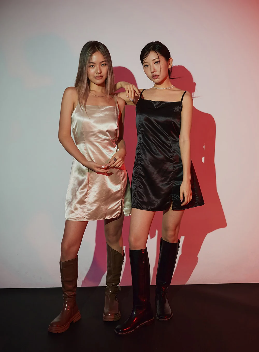 Satin Slit Sleeveless Mini Dress ID30 - Image 8