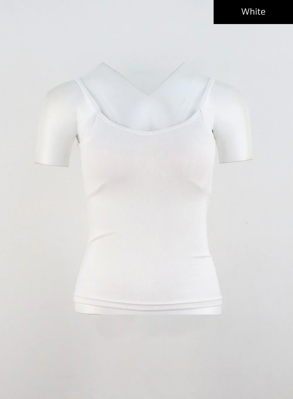 Scoop Neck Ribbed Top CL313 - Image 16